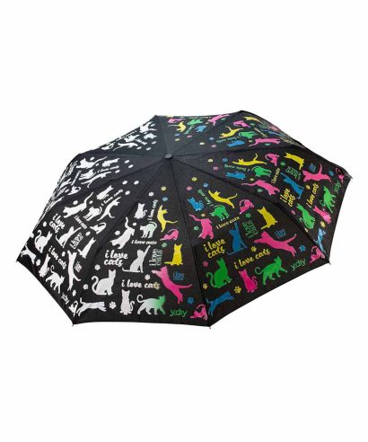 I Love Cats short umbrella